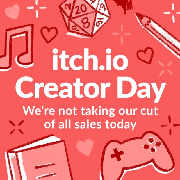 Lists to help with Itch.io Creator Day